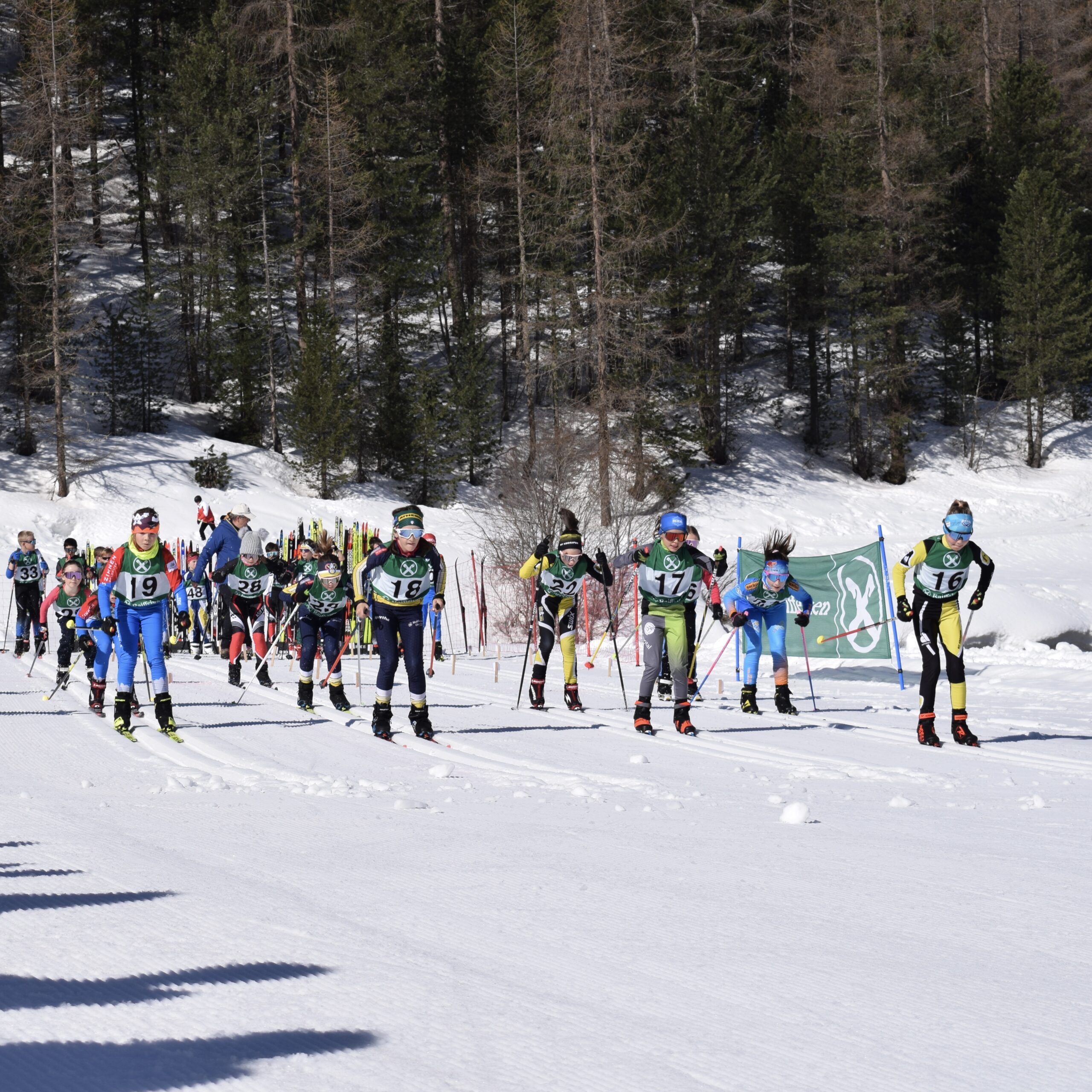 Skating-Rennen in Sulden